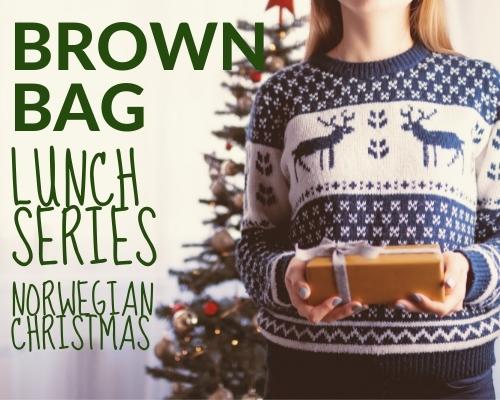 Books Are Fun: Fundraiserbrown bag lunch series on Norwegian Christmas on December 14