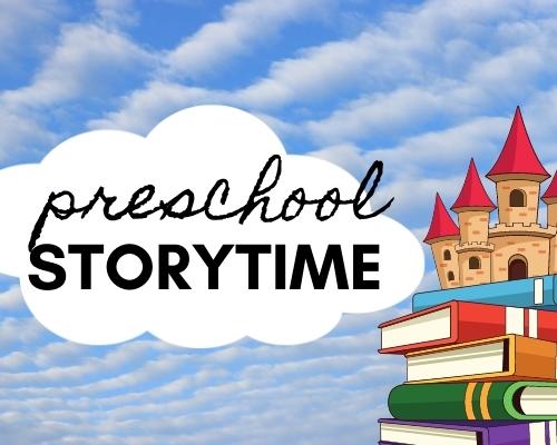 Preschool Storytime Schedule: Wednesdays 10:30am