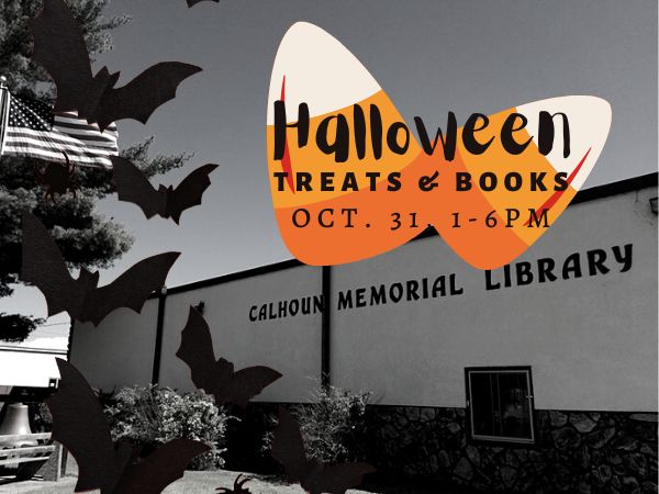 No Tricks Just Treats at the Library, Oct 31