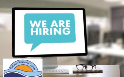 We’re hiring for two Library Aide positions