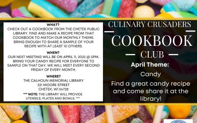 Culinary Crusaders Cookbook Club!